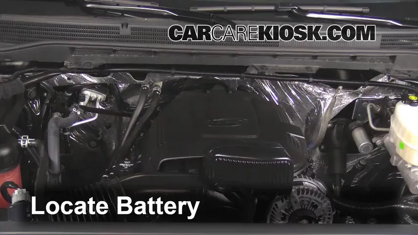 2015 GMC Sierra 2500 HD 6.0L V8 FlexFuel Extended Cab Pickup Battery